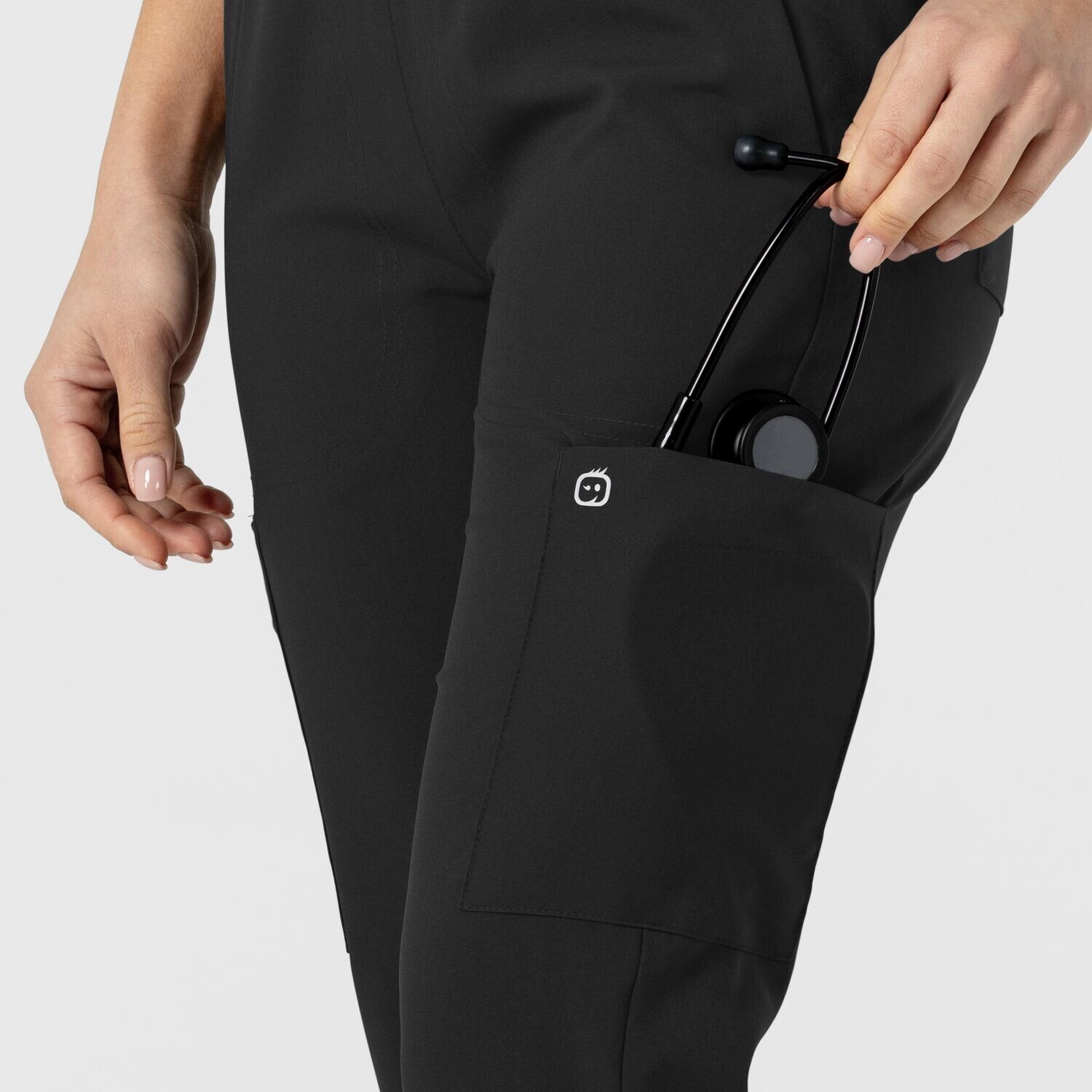 Pantalone donna 5045 sport 8 tasche black