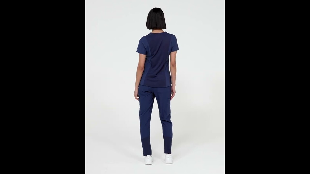 Pantalone donna 5045 sport 8 tasche raspberry