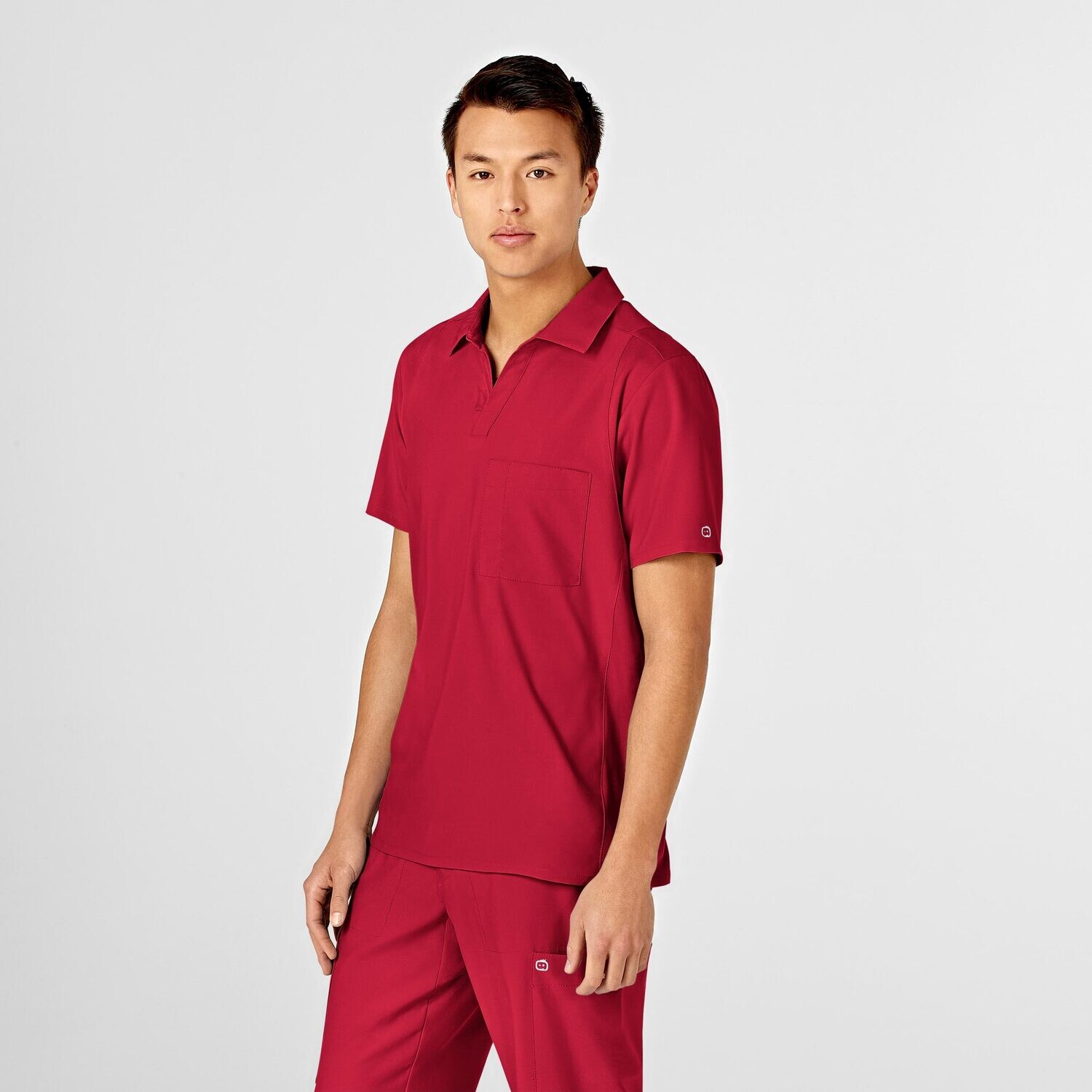 Casacca uomo 6055 scollo a V polo red