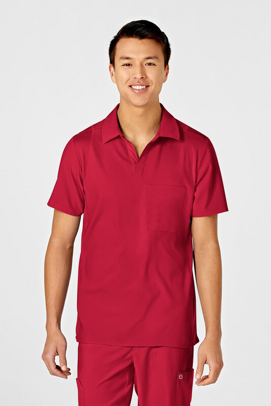 Casacca uomo 6055 scollo a V polo red