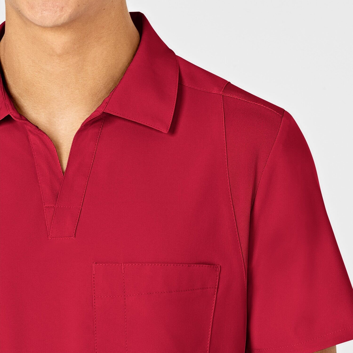 Casacca uomo 6055 scollo a V polo red