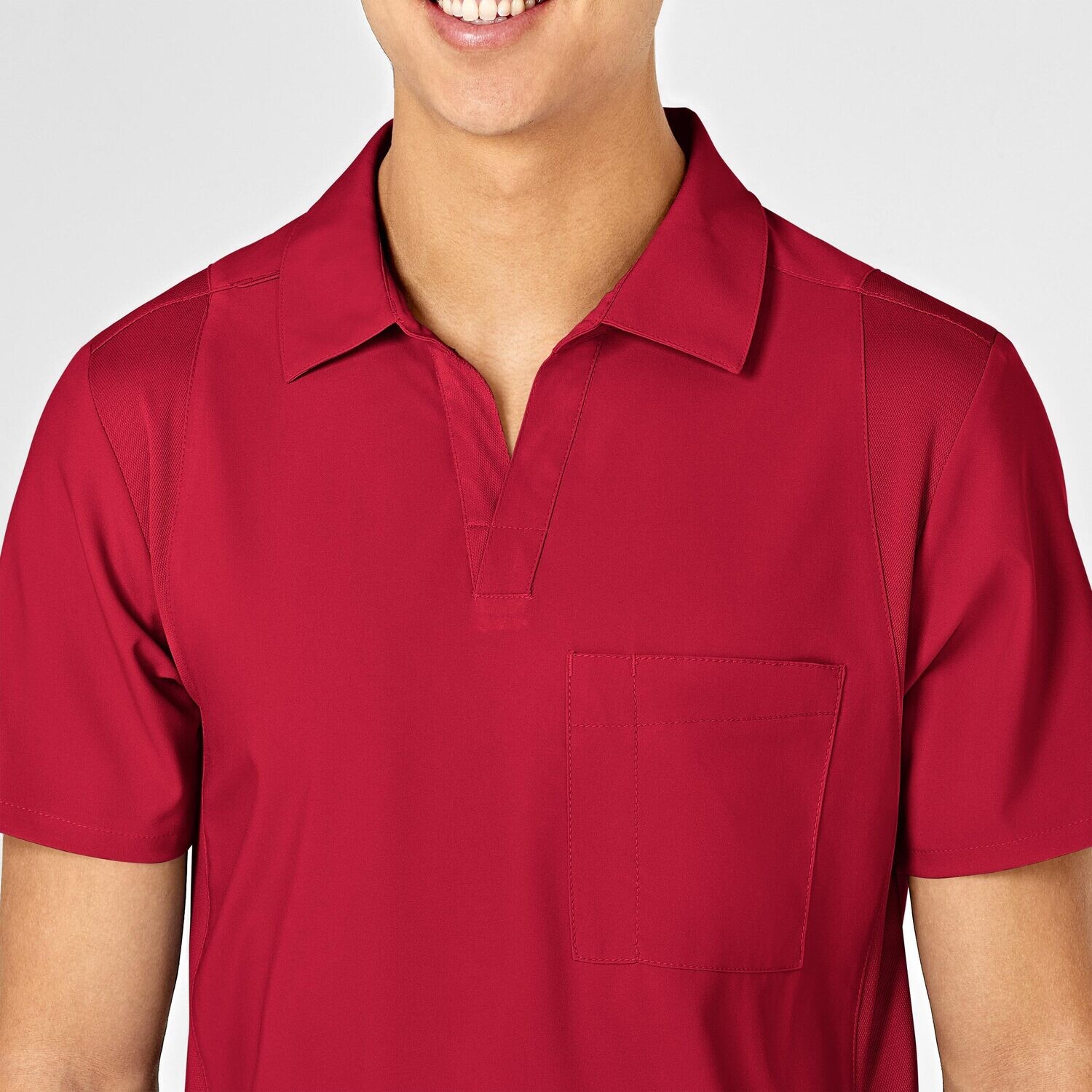 Casacca uomo 6055 scollo a V polo red