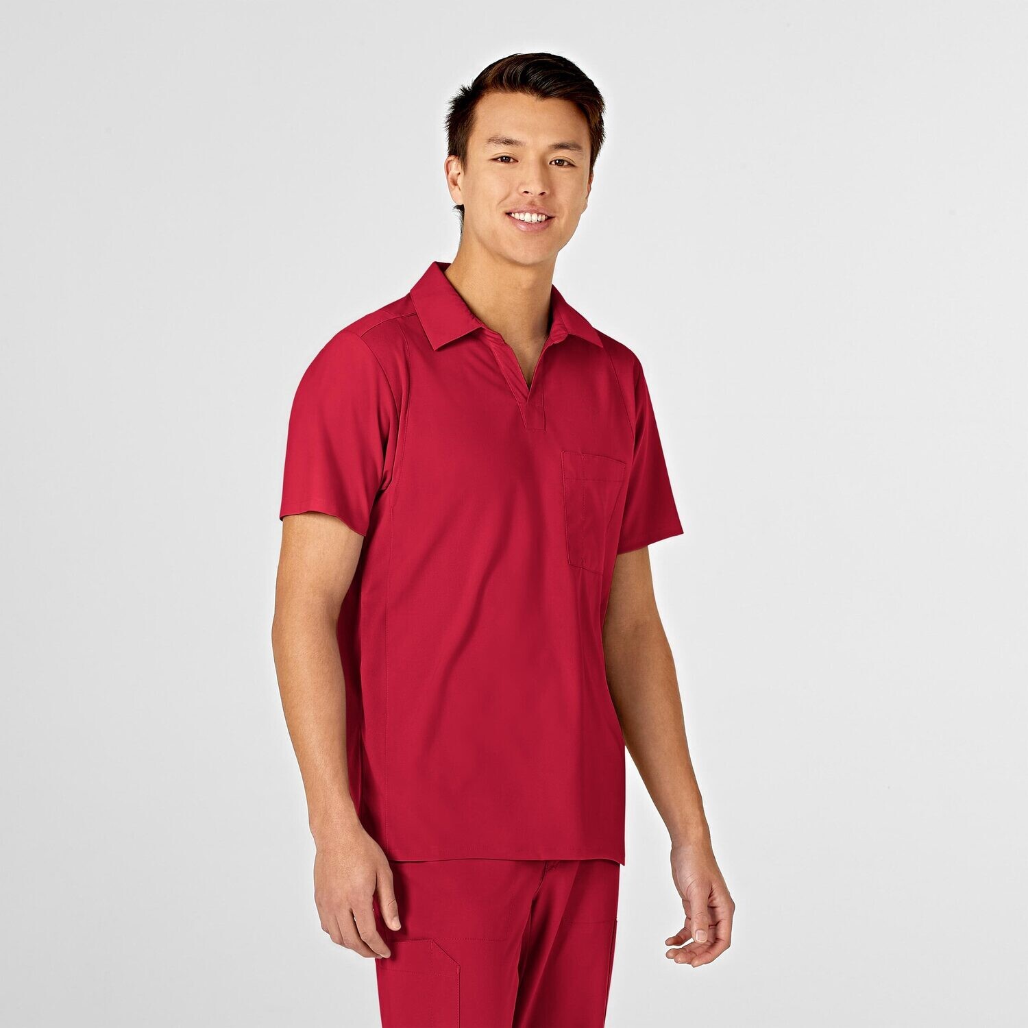 Casacca uomo 6055 scollo a V polo red
