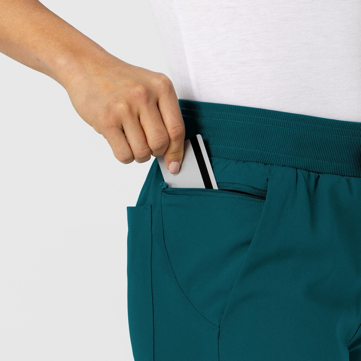 Pantalone donna 5045 sport 8 tasche caribbean blue