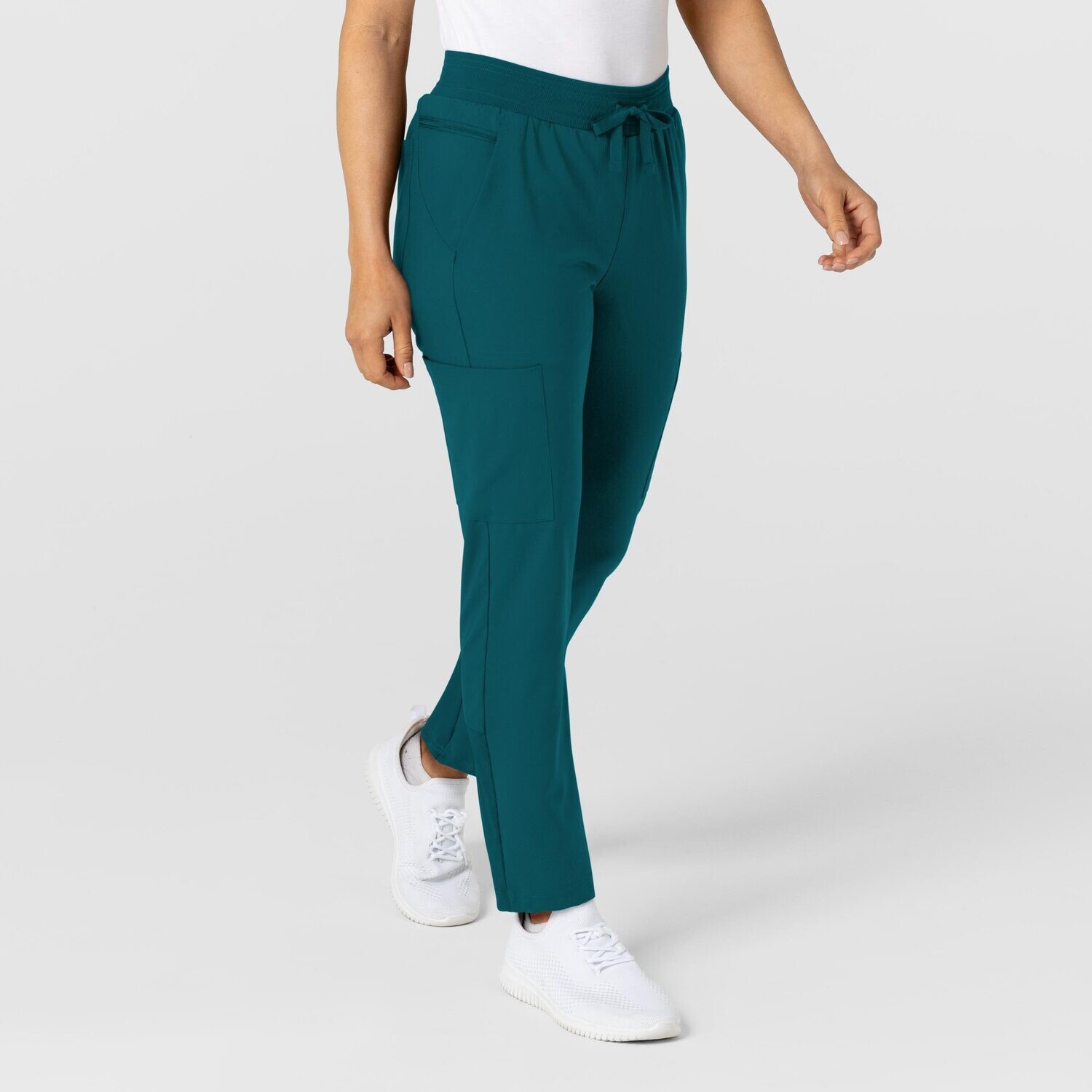 Pantalone donna 5045 sport 8 tasche caribbean blue