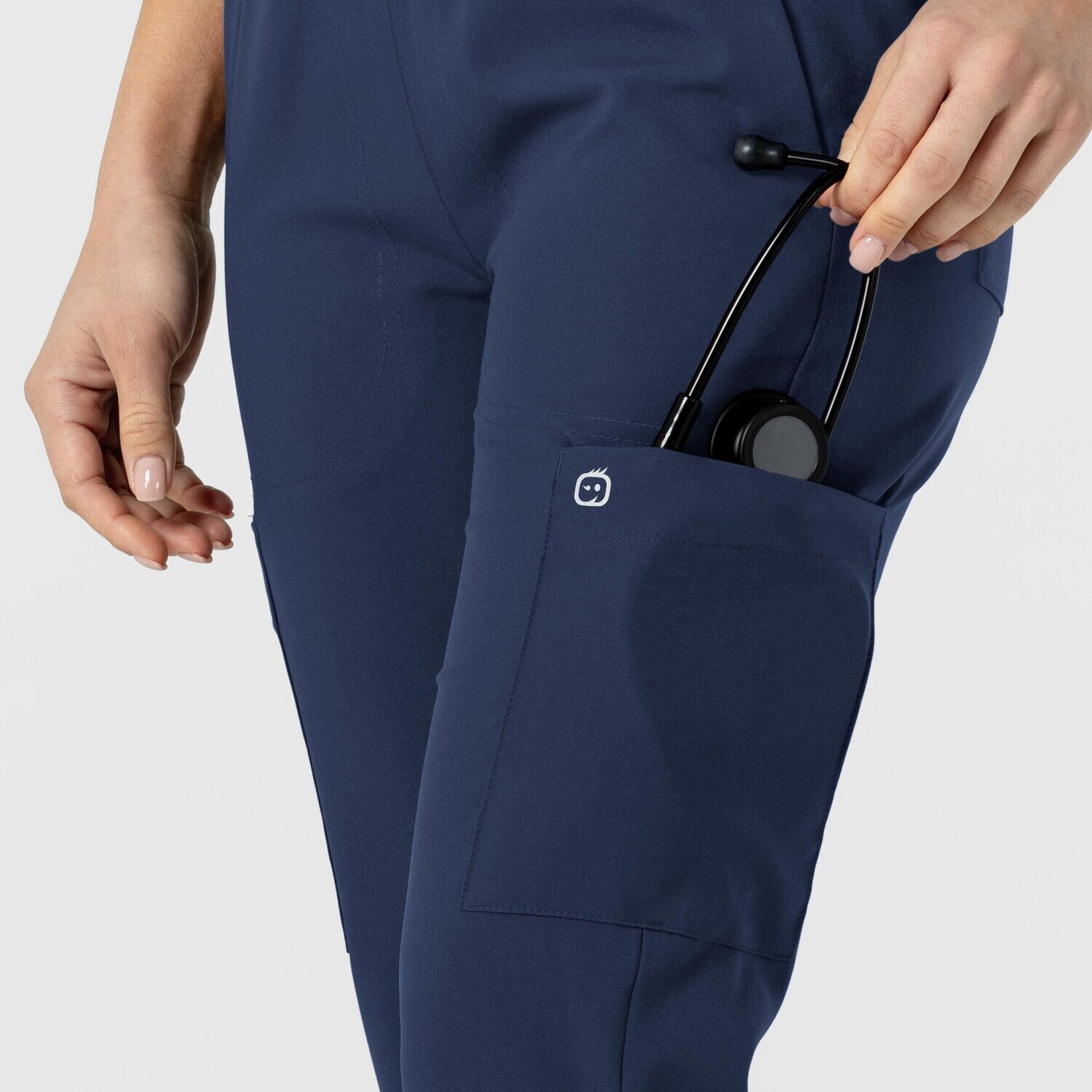 Pantalone donna 5045 sport 8 tasche navy blue