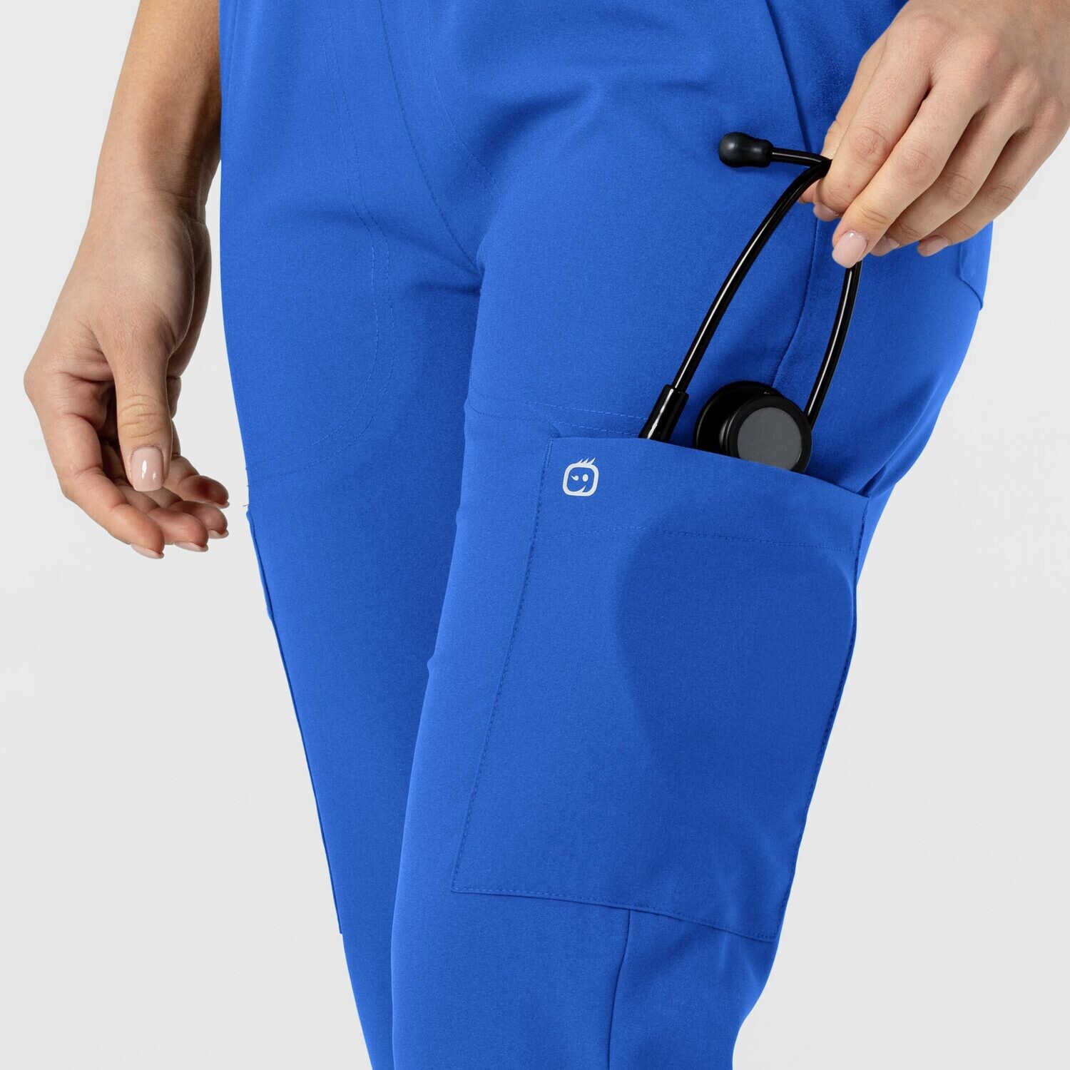 Pantalone donna 5045 sport 8 tasche royal blue