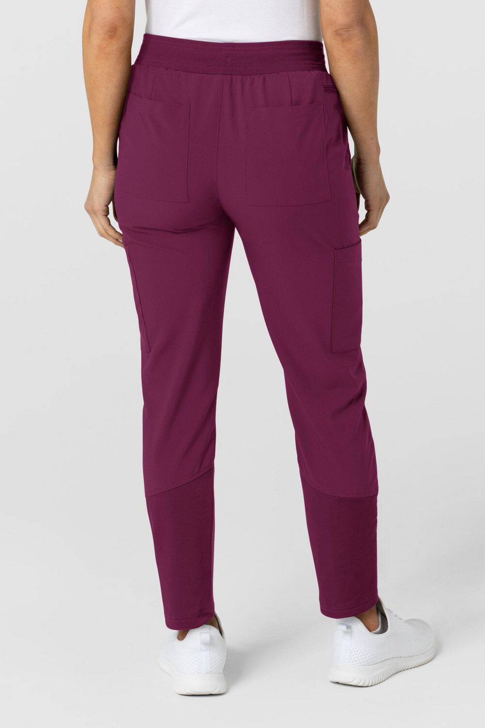 Pantalone donna 5045 sport 8 tasche wine