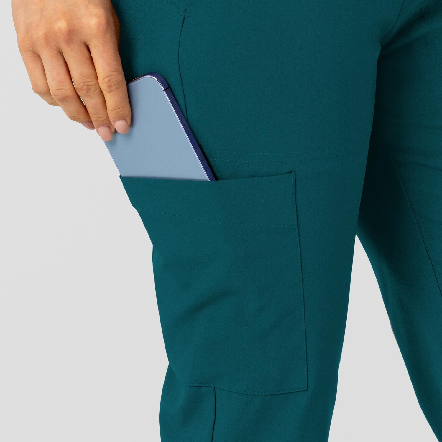 Pantalone donna 5045 sport 8 tasche caribbean blue