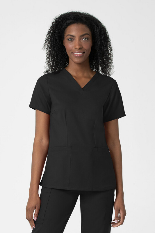 Casacca donna 6122 scollo a V black
