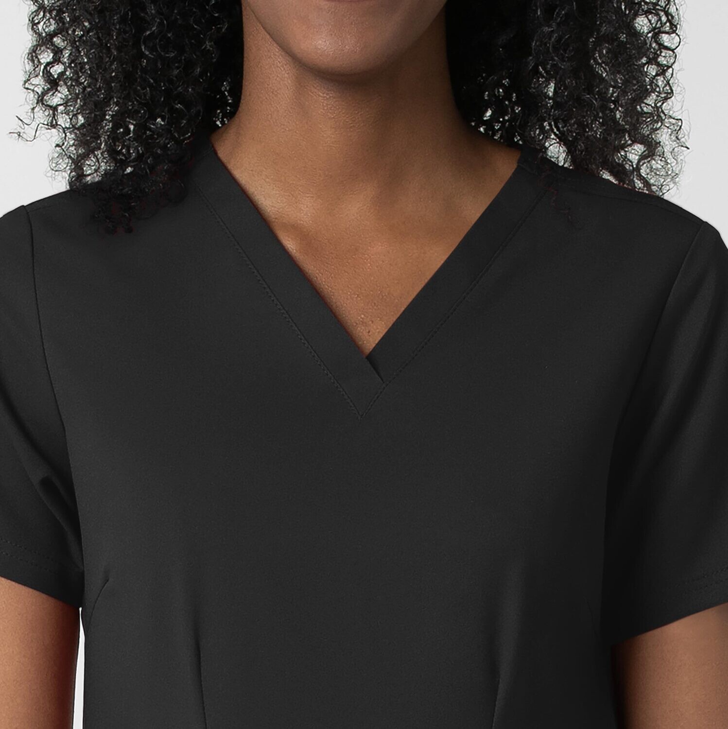 Casacca donna 6122 scollo a V black