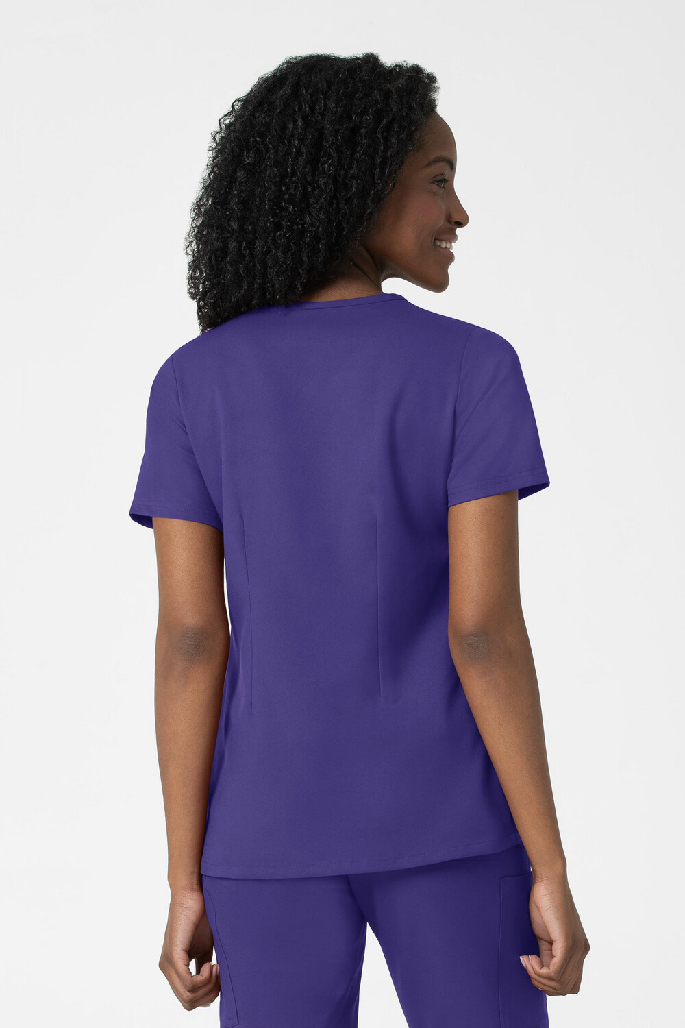 Casacca donna 6122 scollo a V grape