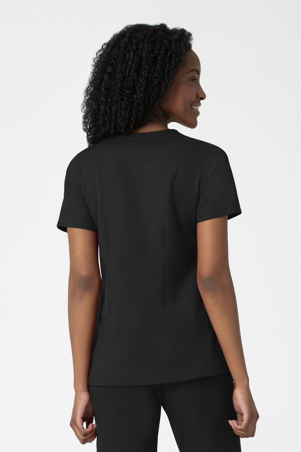 Casacca donna 6122 scollo a V black