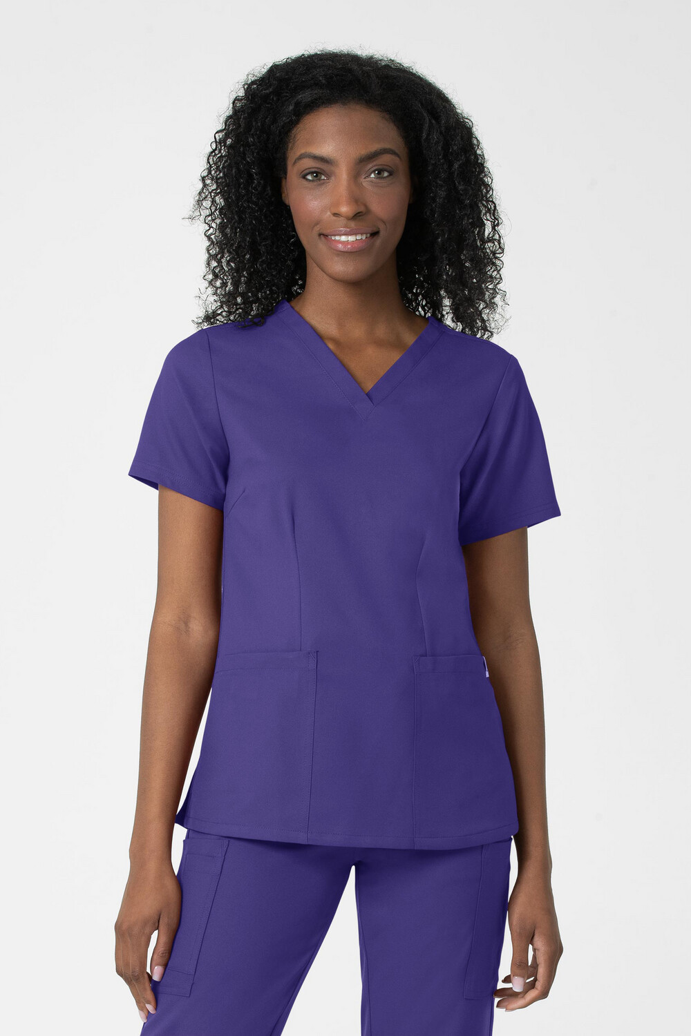 Casacca donna 6122 scollo a V grape