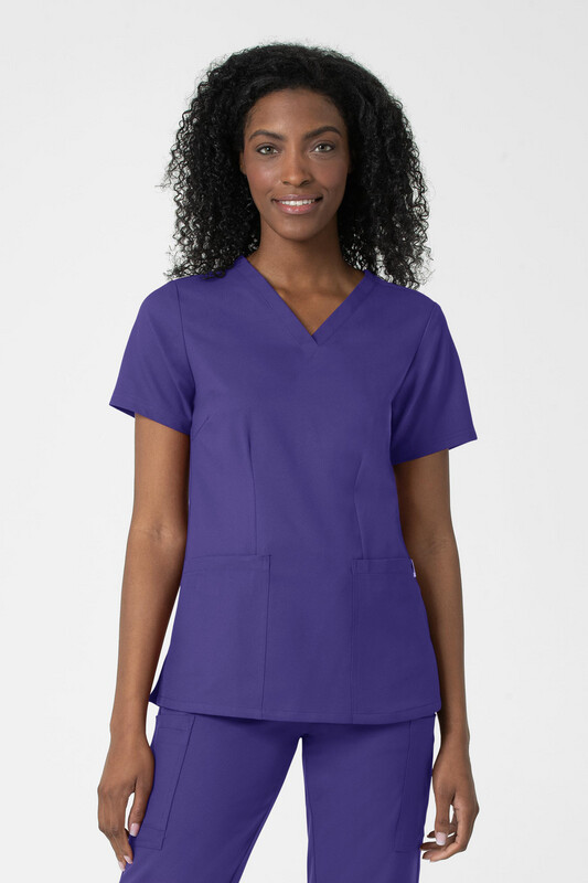 Casacca donna 6122 scollo a V grape