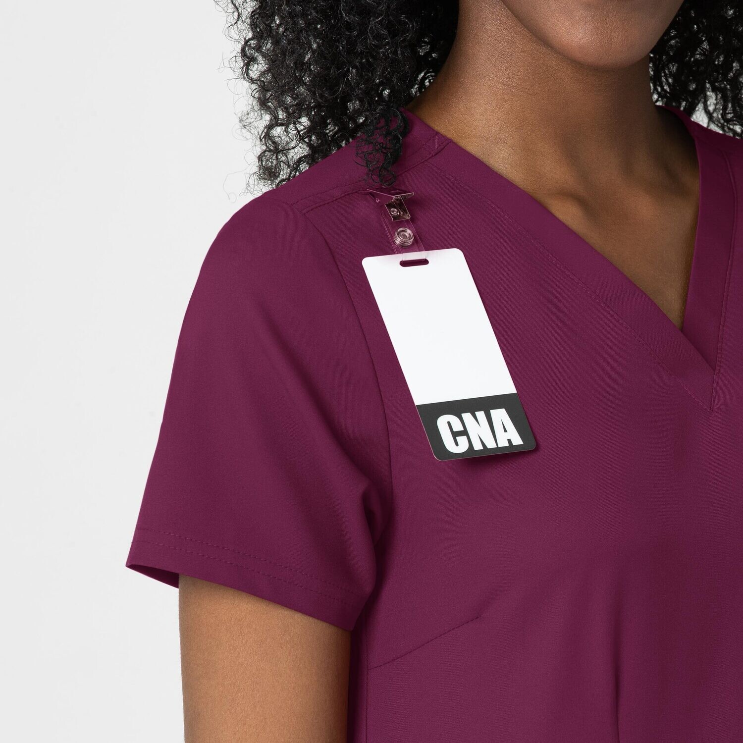 Casacca donna 6122 scollo a V wine