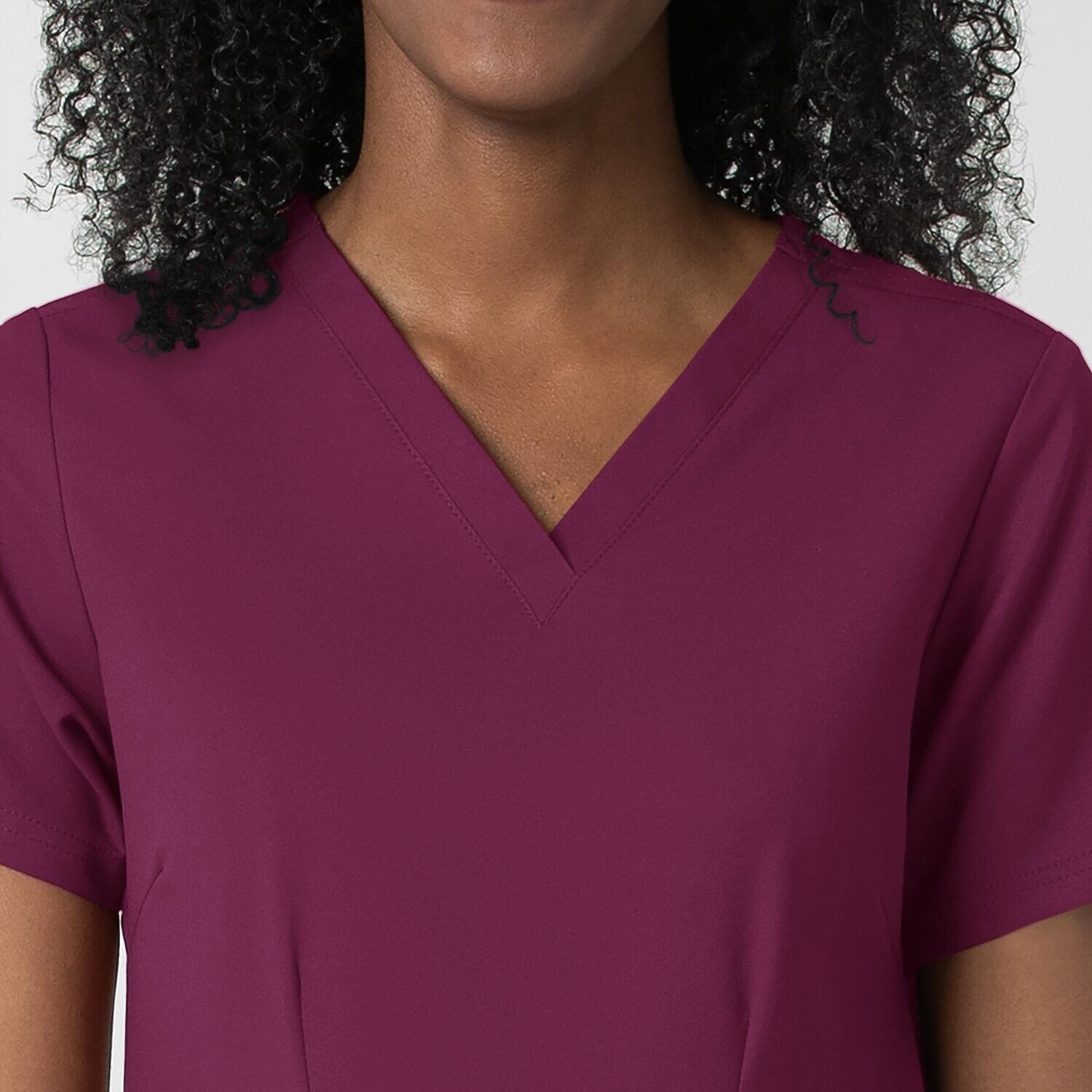 Casacca donna 6122 scollo a V wine