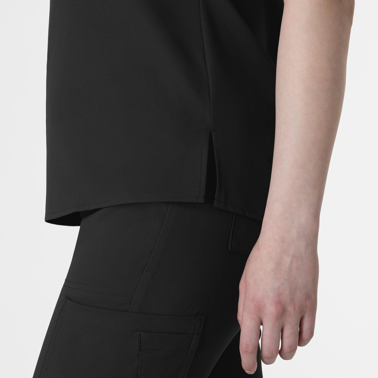 Casacca donna 6222 scollo a V black