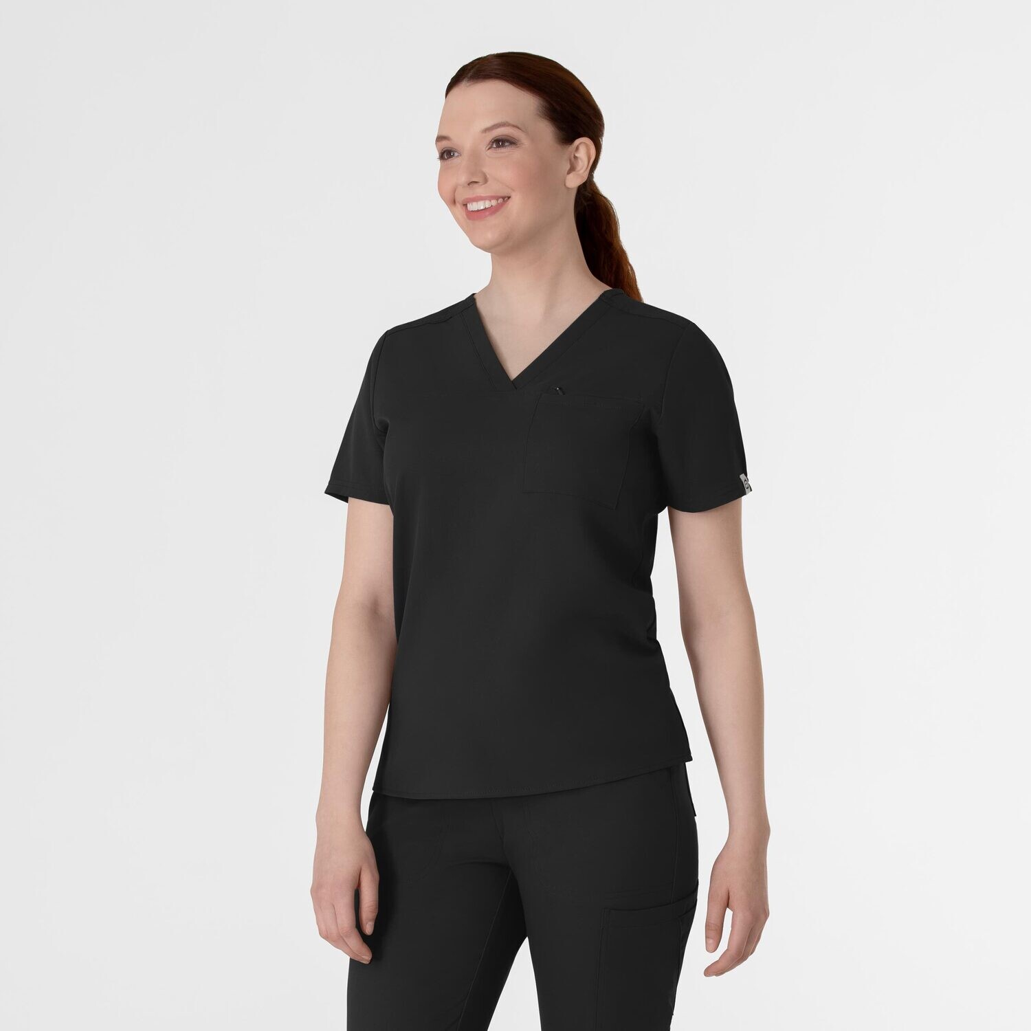 Casacca donna 6222 scollo a V black