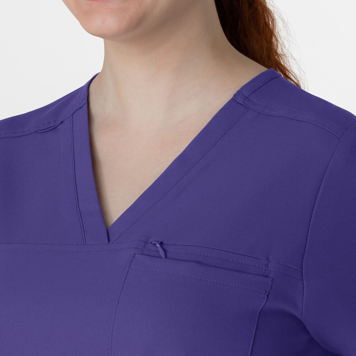 Casacca donna 6222 scollo a V grape