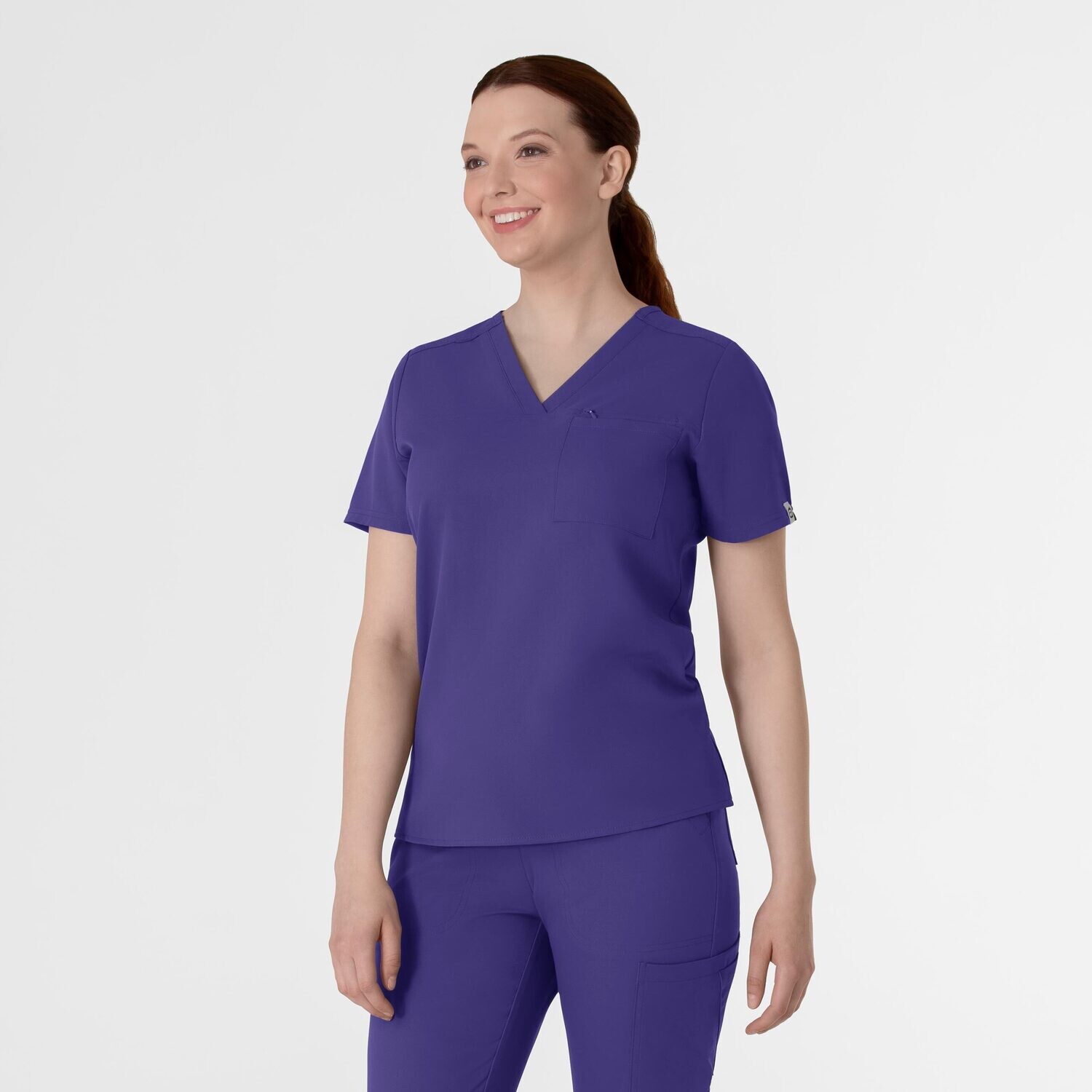 Casacca donna 6222 scollo a V grape