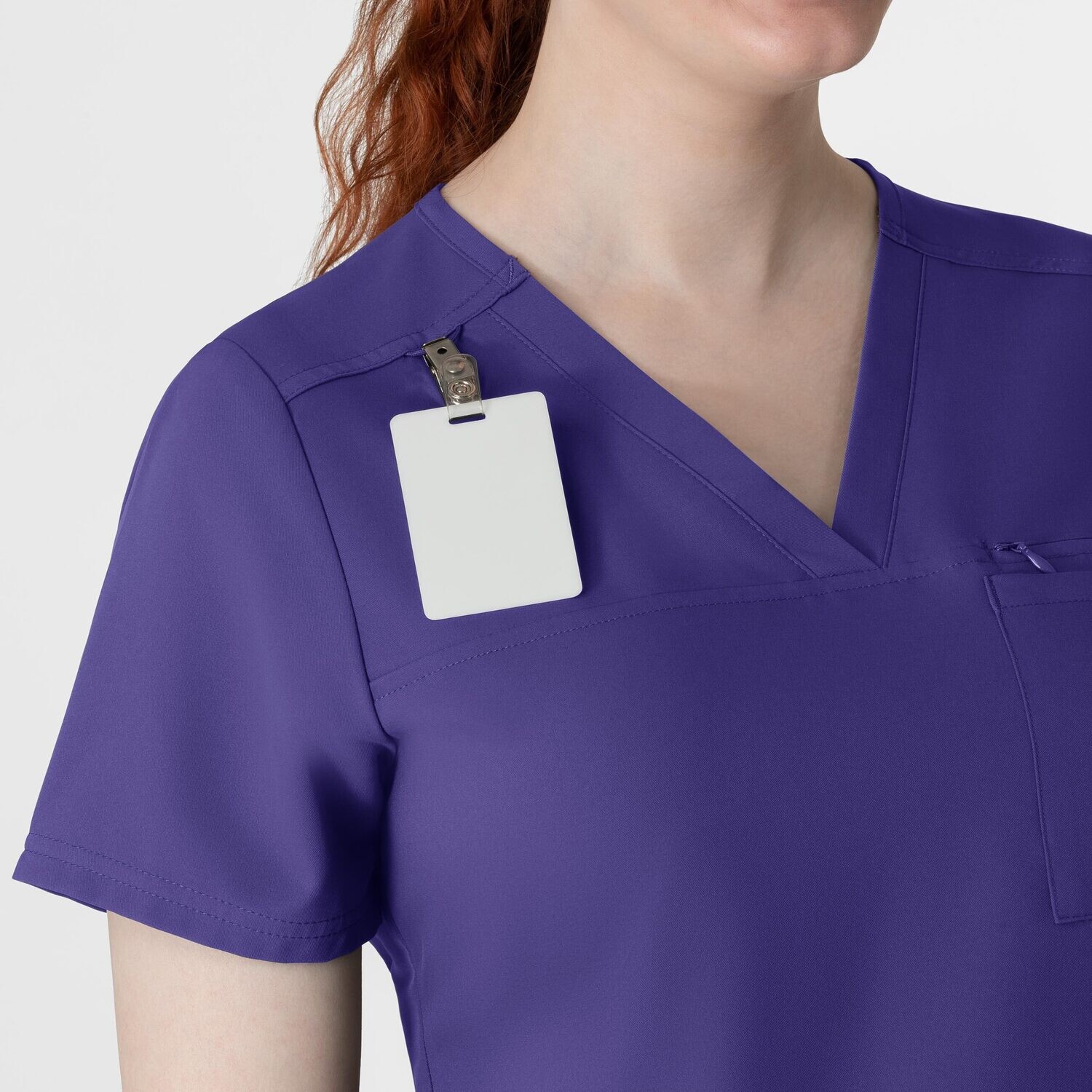 Casacca donna 6222 scollo a V grape