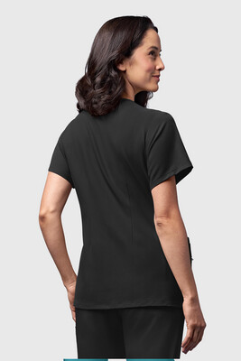 Casacca donna 6322 scollo a V black