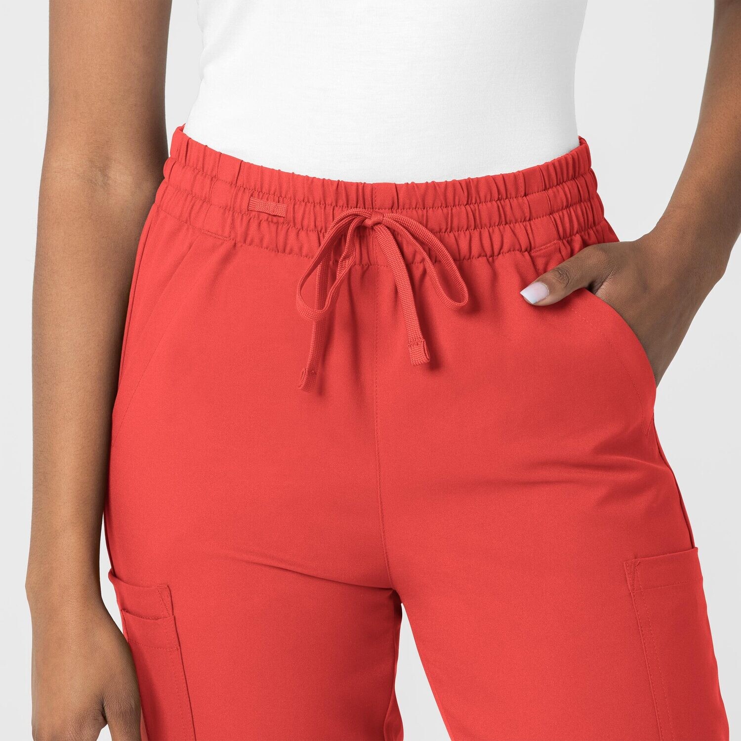Pantalone donna 5122 jogger cherry tomato