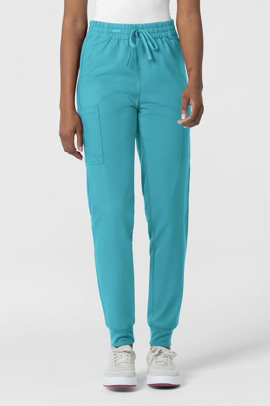 Pantalone donna 5122 jogger teal blue