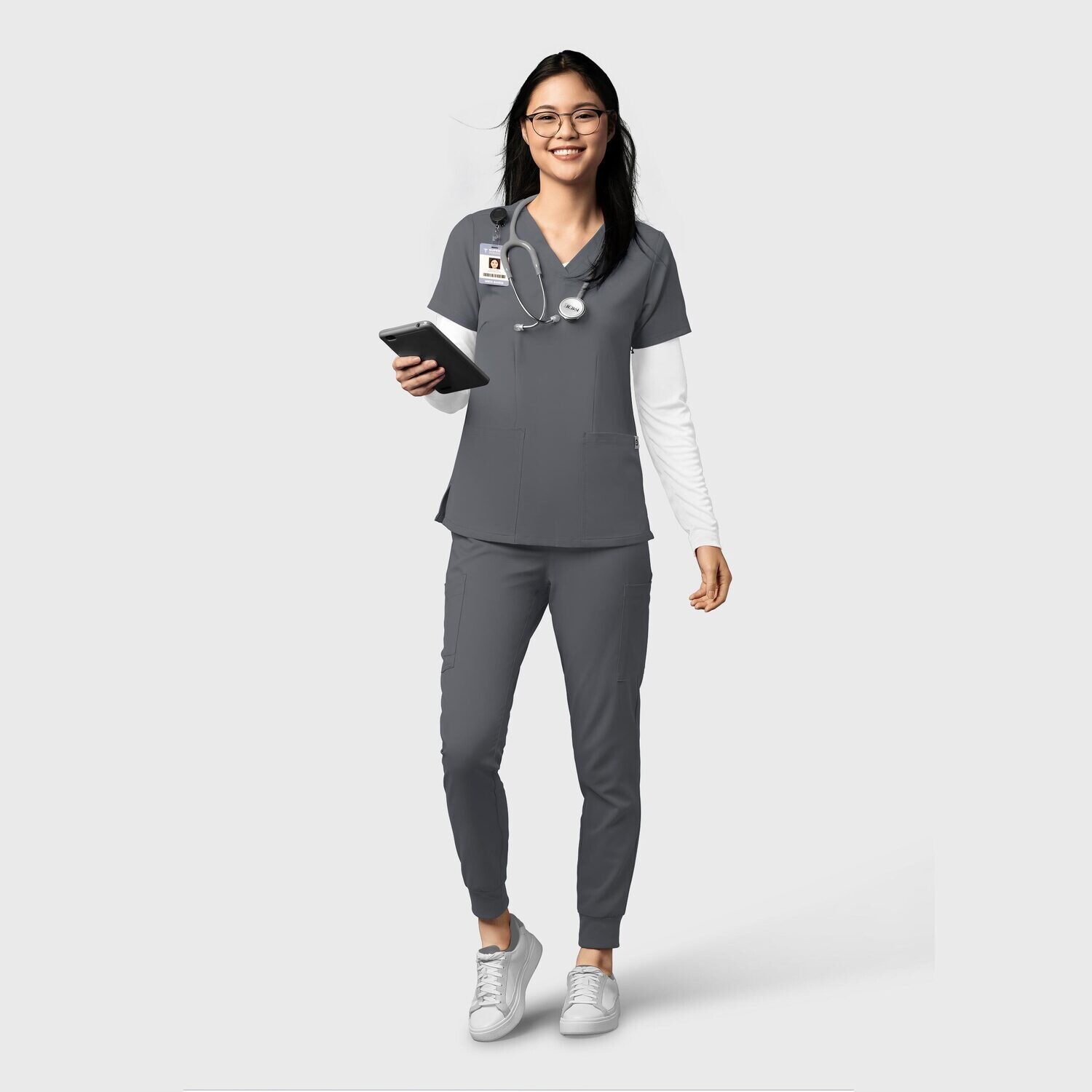 Pantalone donna 5122 jogger pewter