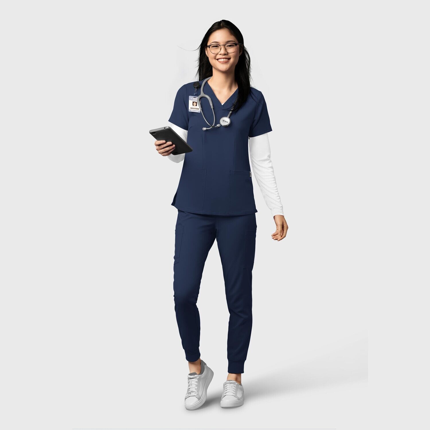 Pantalone donna 5122 jogger navy blue