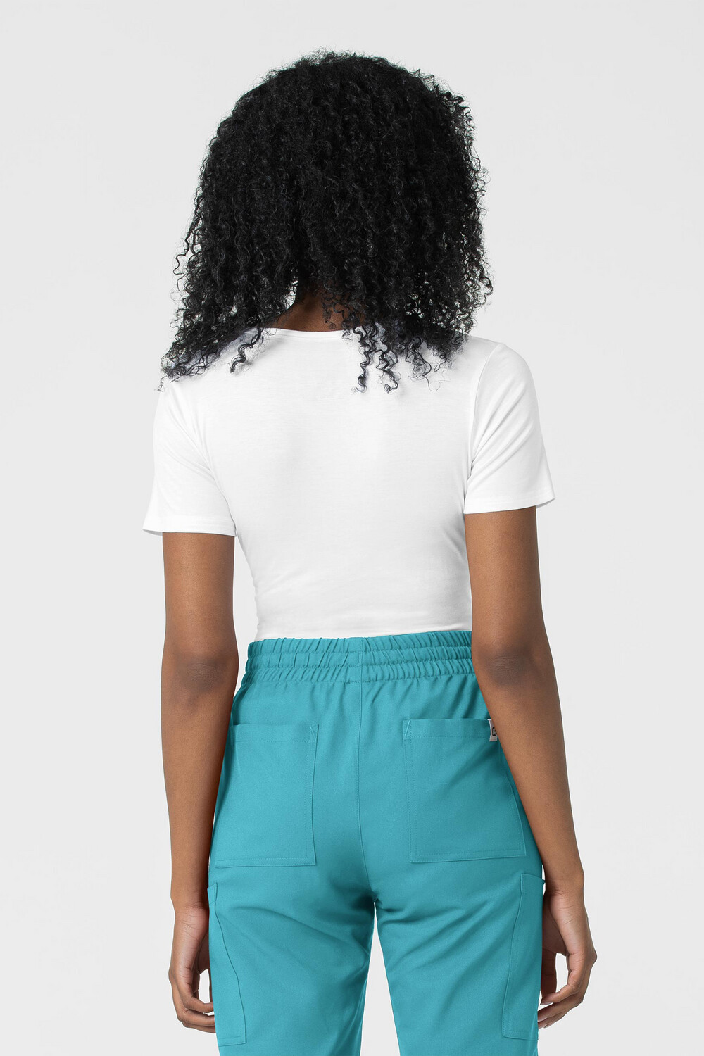 Pantalone donna 5122 jogger teal blue