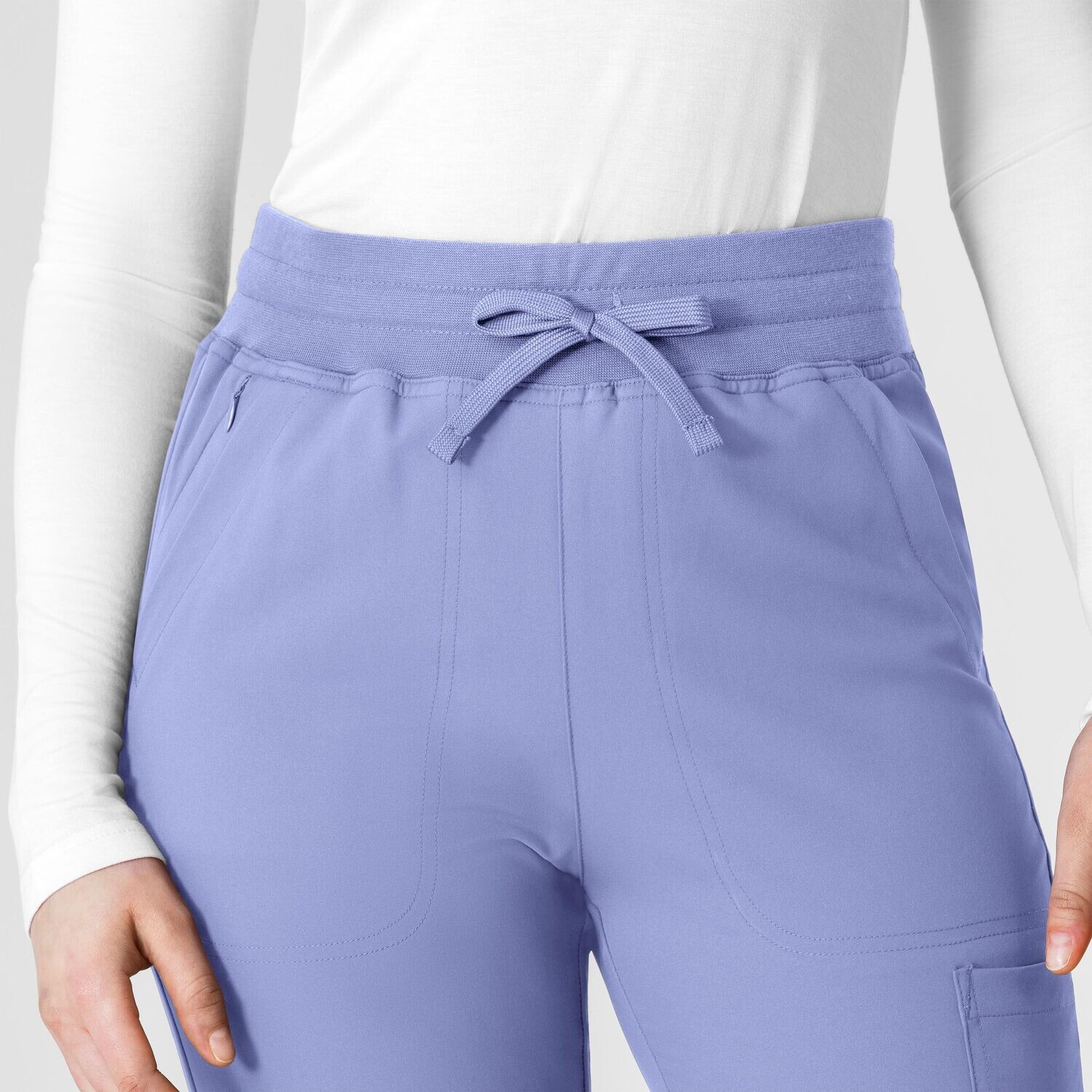 Pantalone donna 5222 slim ceil blue
