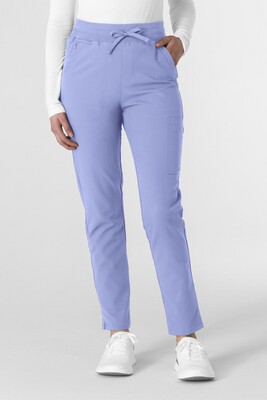 Pantalone donna 5222 slim ceil blue