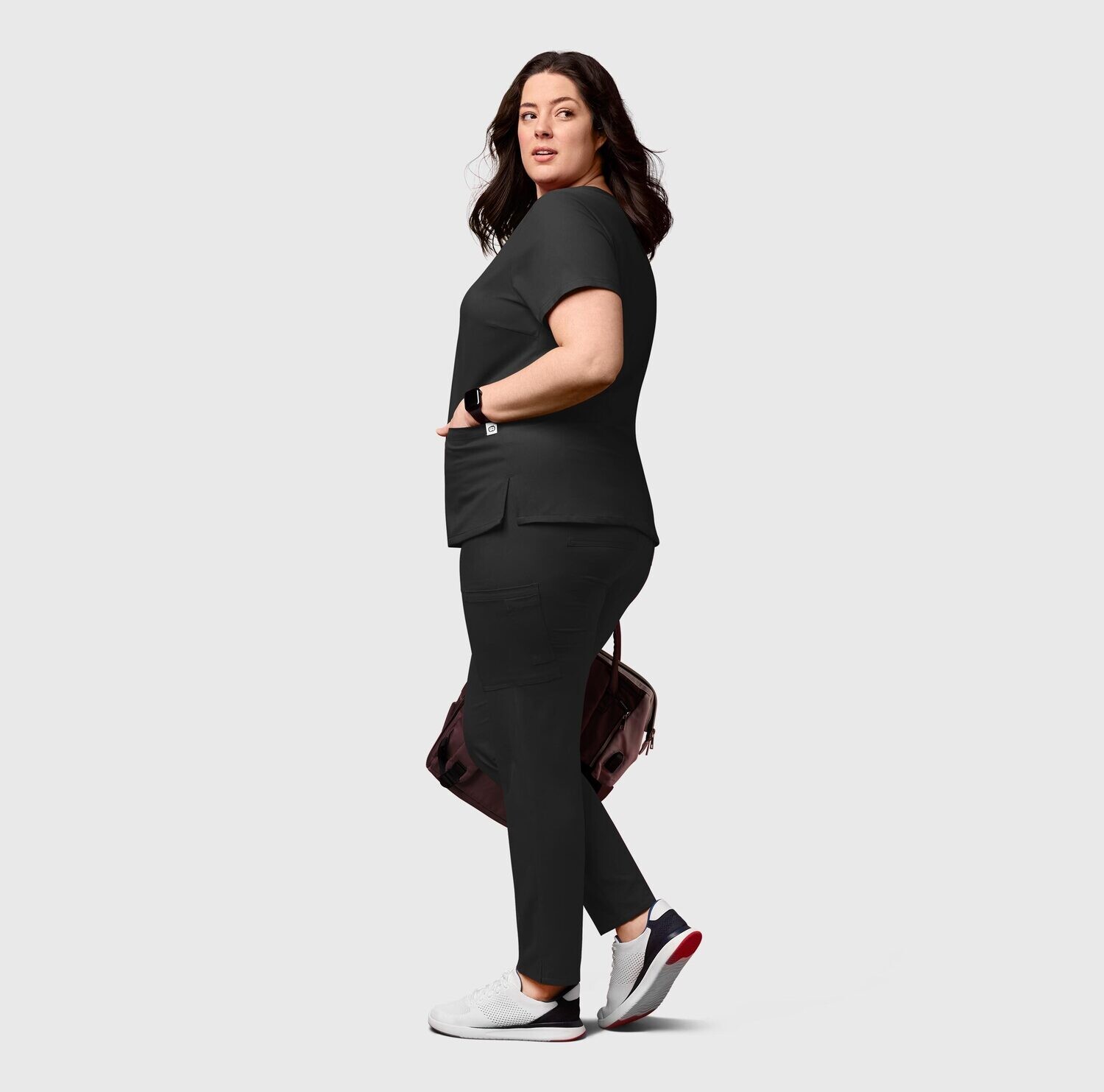 Pantalone donna 5222 slim black