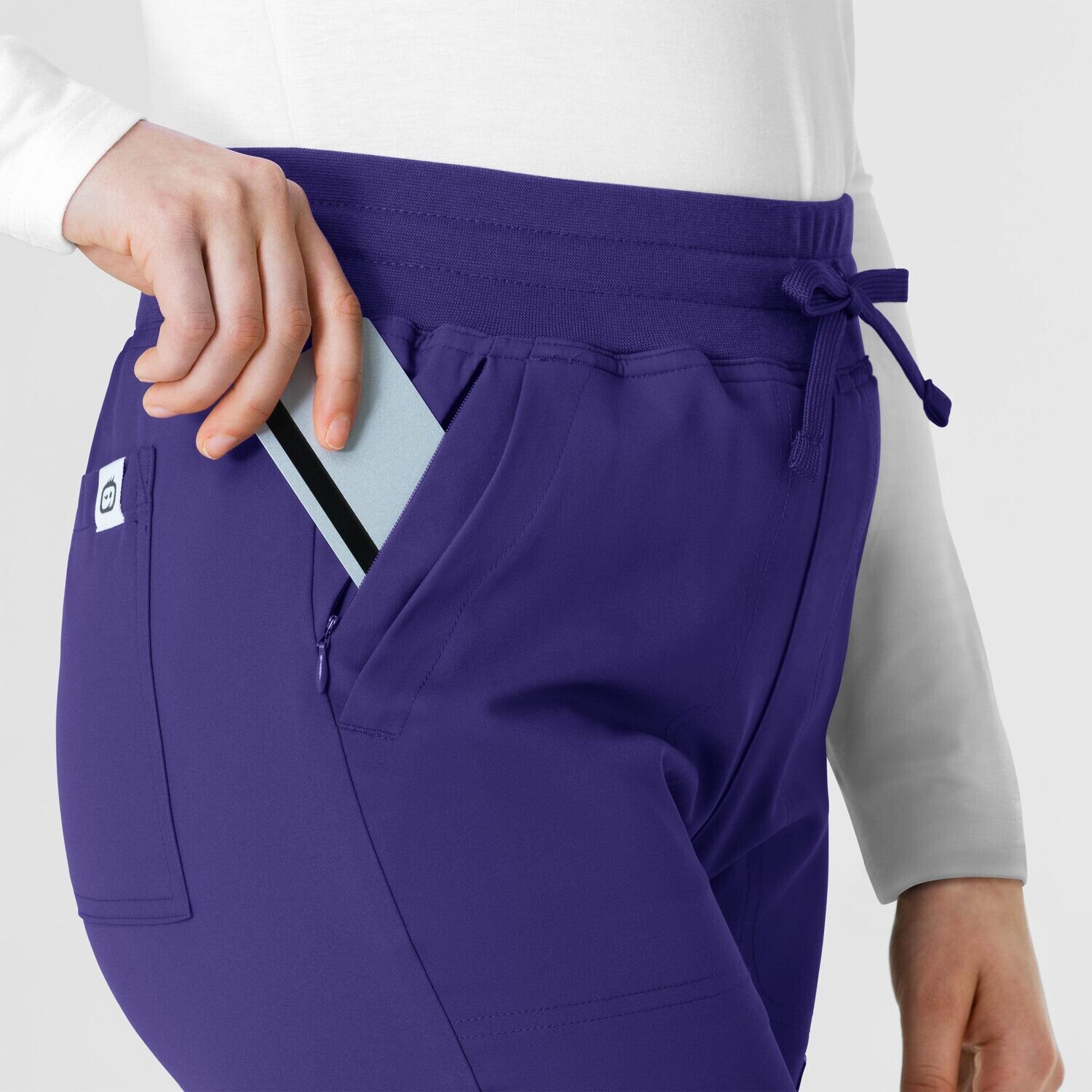 Pantalone donna 5222 slim grape