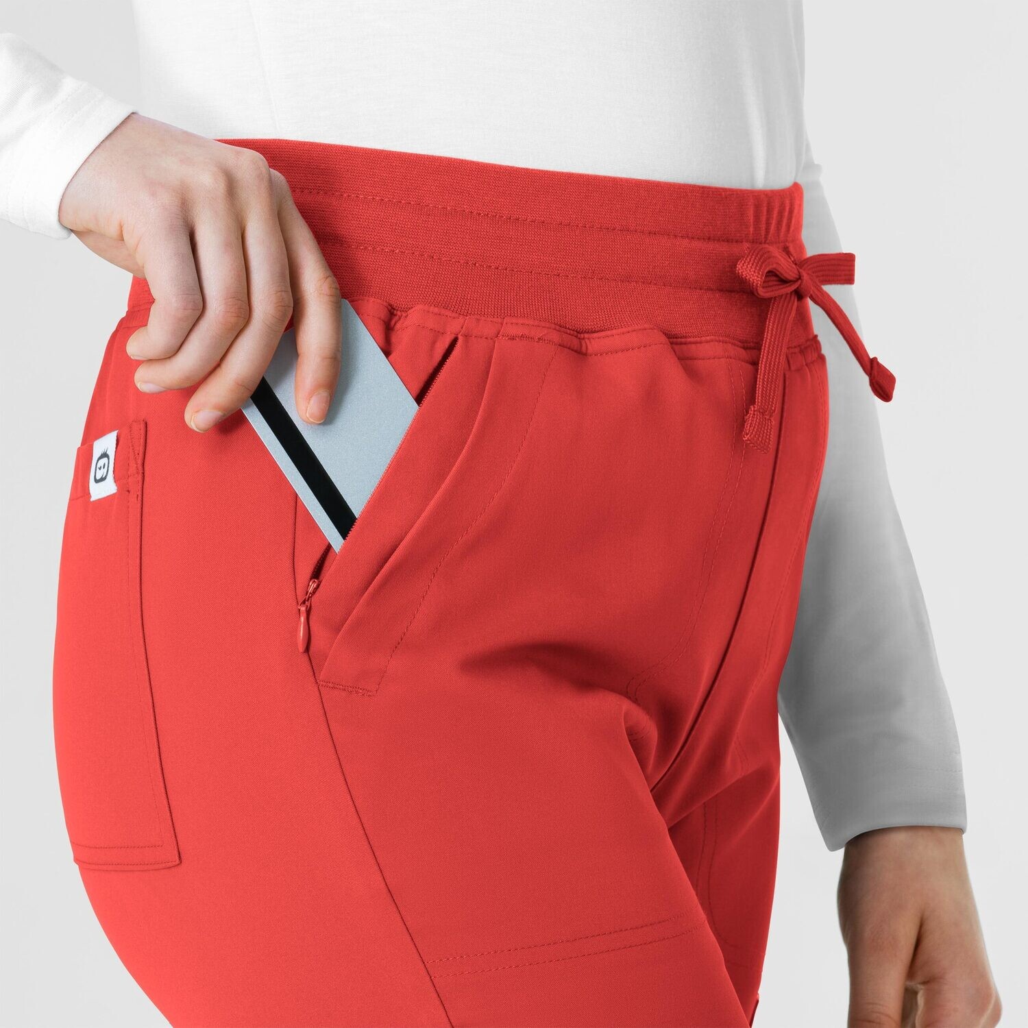 Pantalone donna 5222 slim cherry tomato