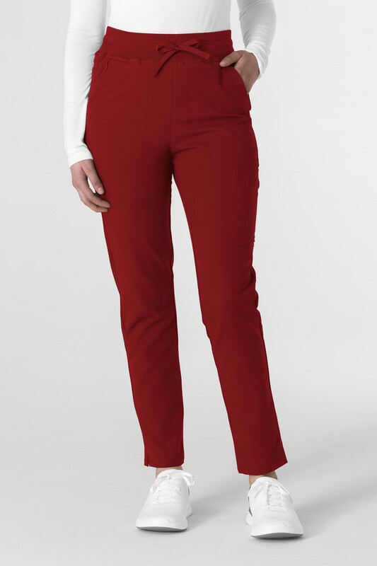 Pantalone donna 5222 slim burgundy