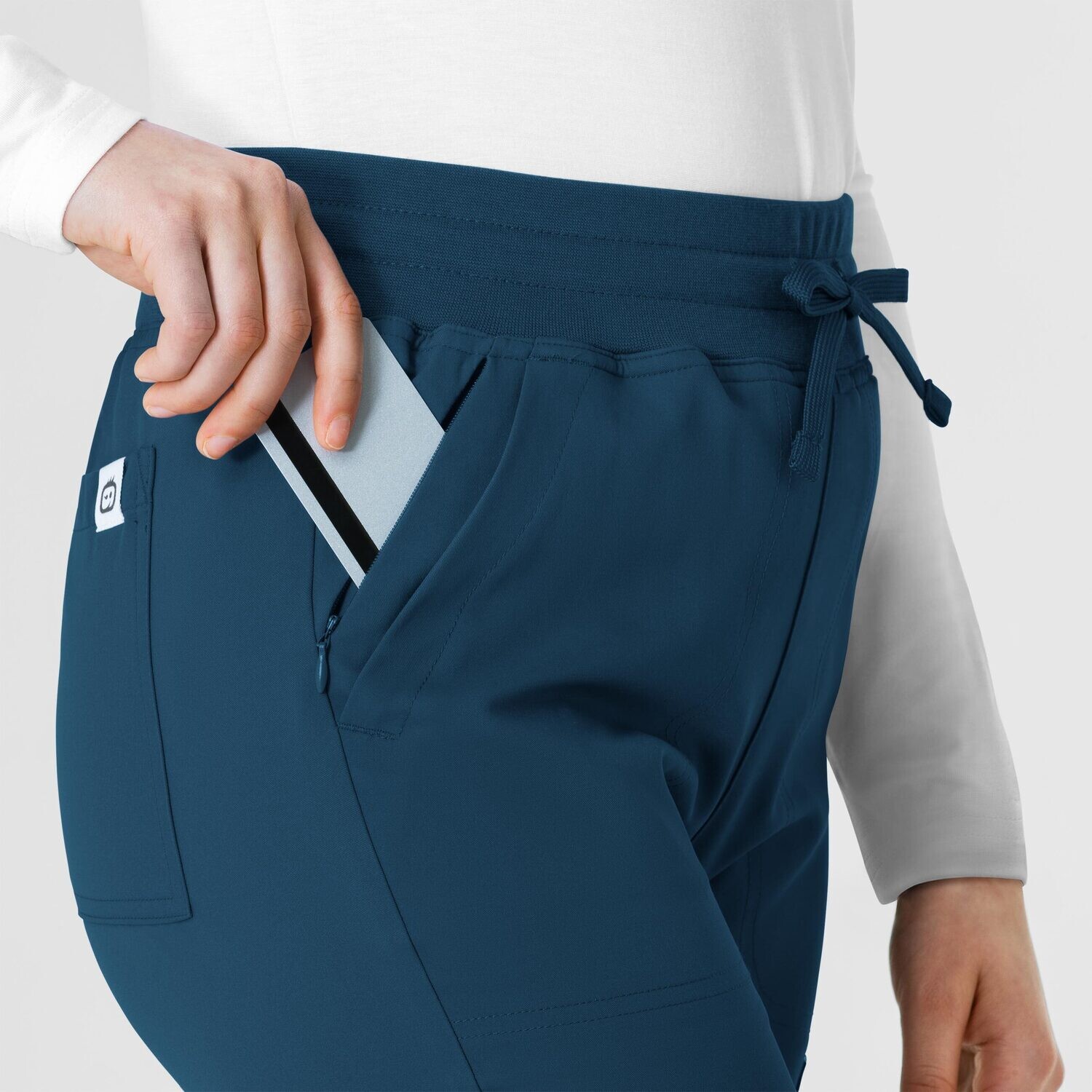 Pantalone donna 5222 slim caribbean blue
