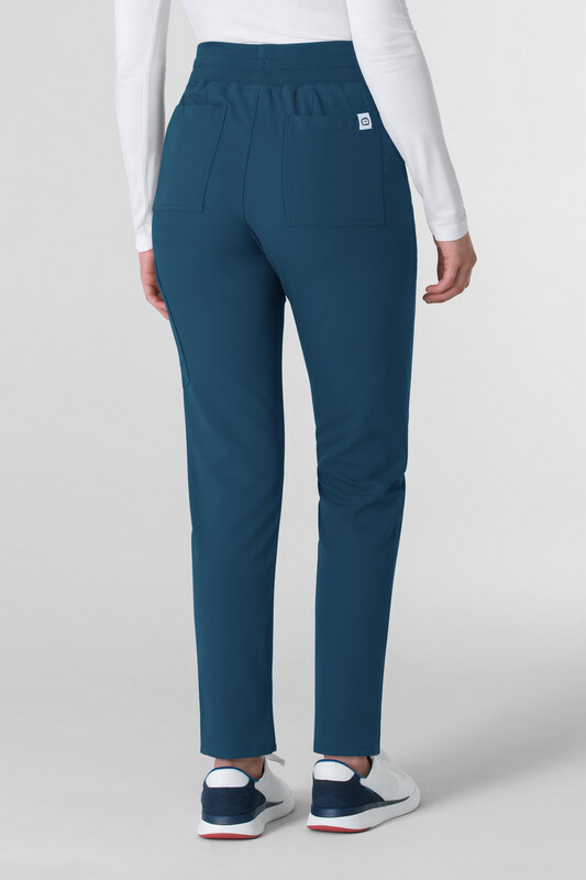 Pantalone donna 5222 slim caribbean blue