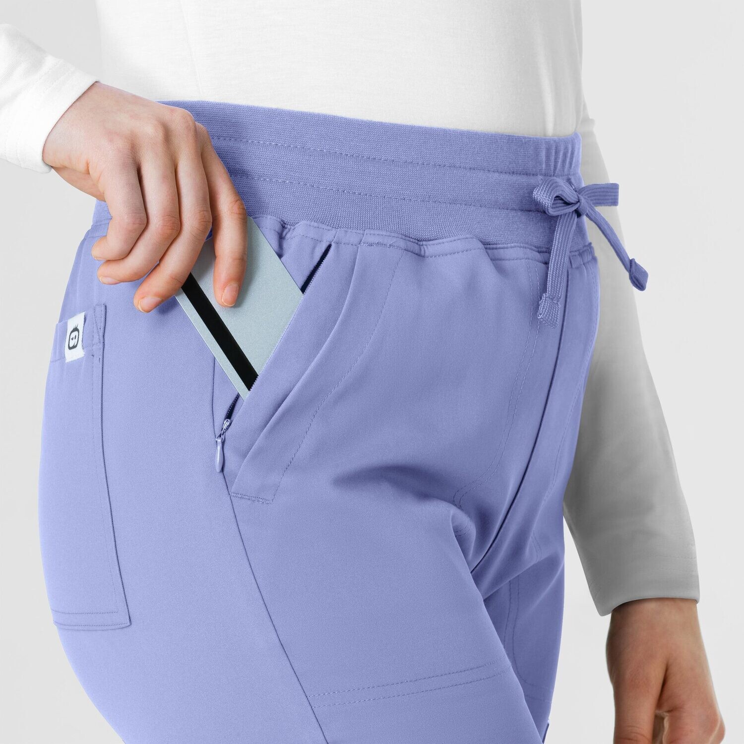 Pantalone donna 5222 slim ceil blue