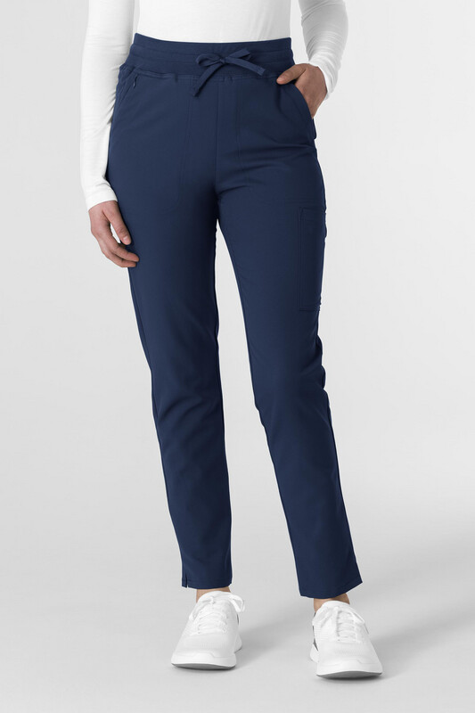 Pantalone donna 5222 slim navy blue