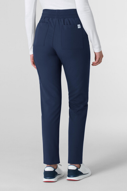 Pantalone donna 5222 slim navy blue