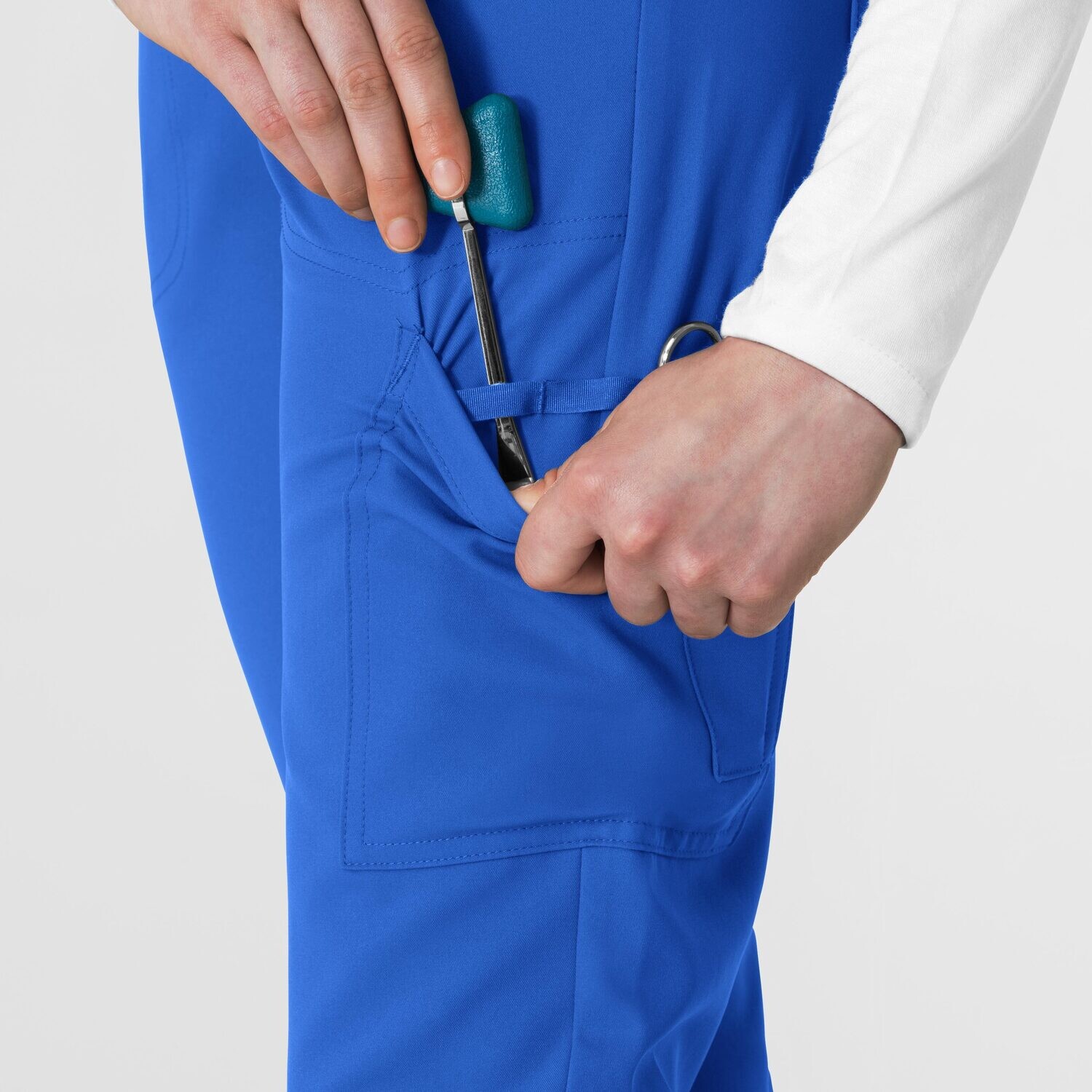 Pantalone donna 5222 slim royal blue