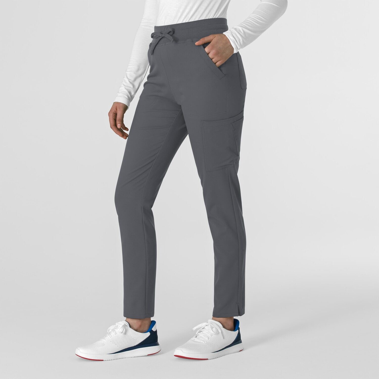 Pantalone donna 5222 slim pewter