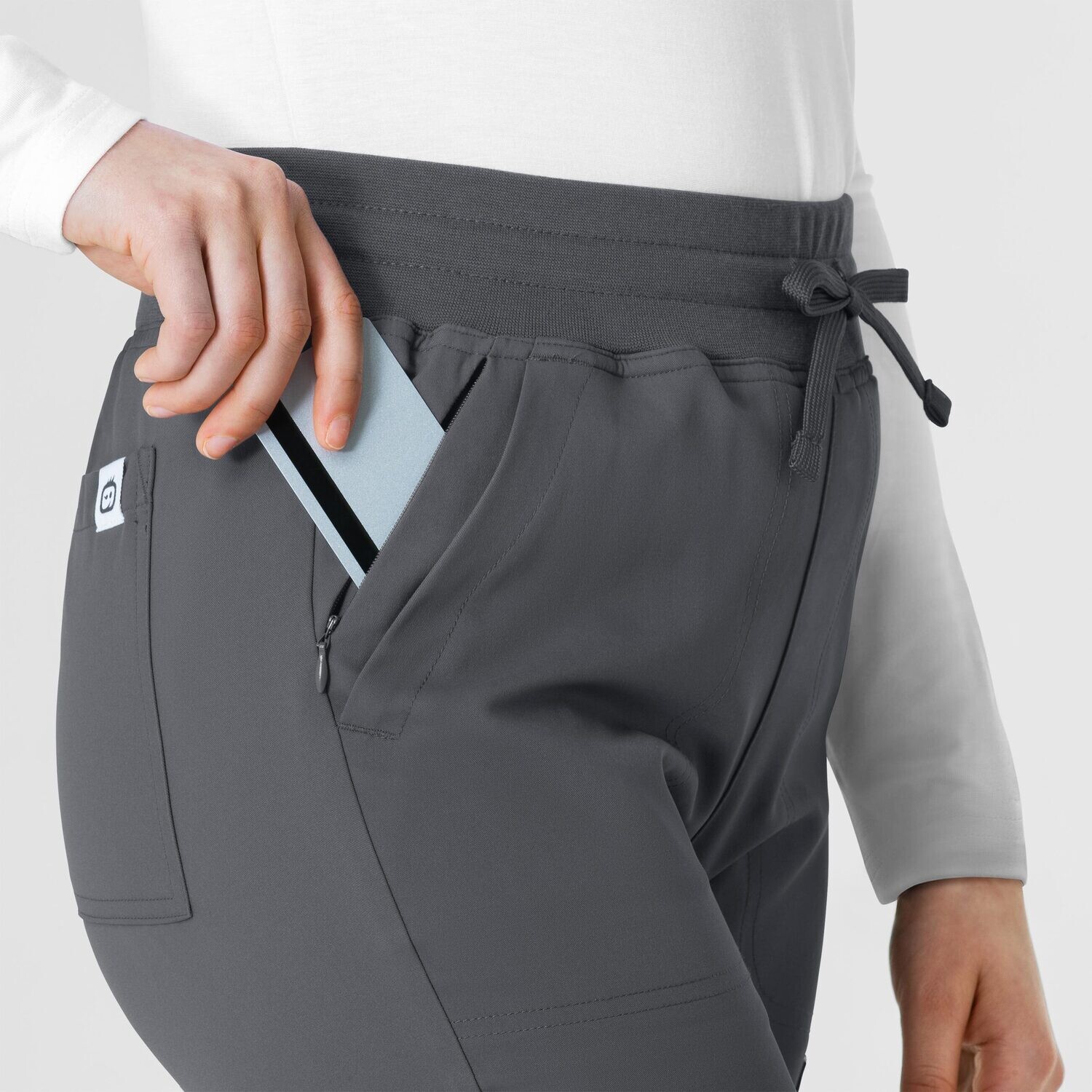Pantalone donna 5222 slim pewter