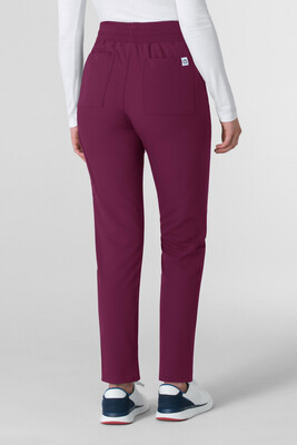 Pantalone donna 5222 slim wine