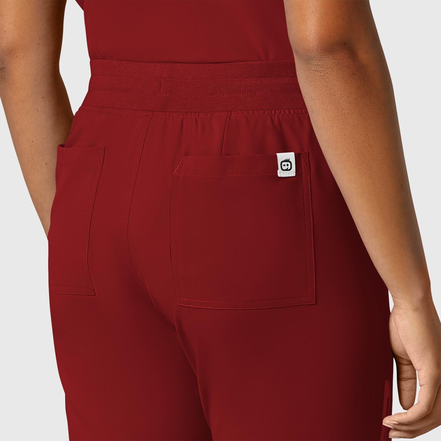 Pantalone donna 5322 convertible burgundy