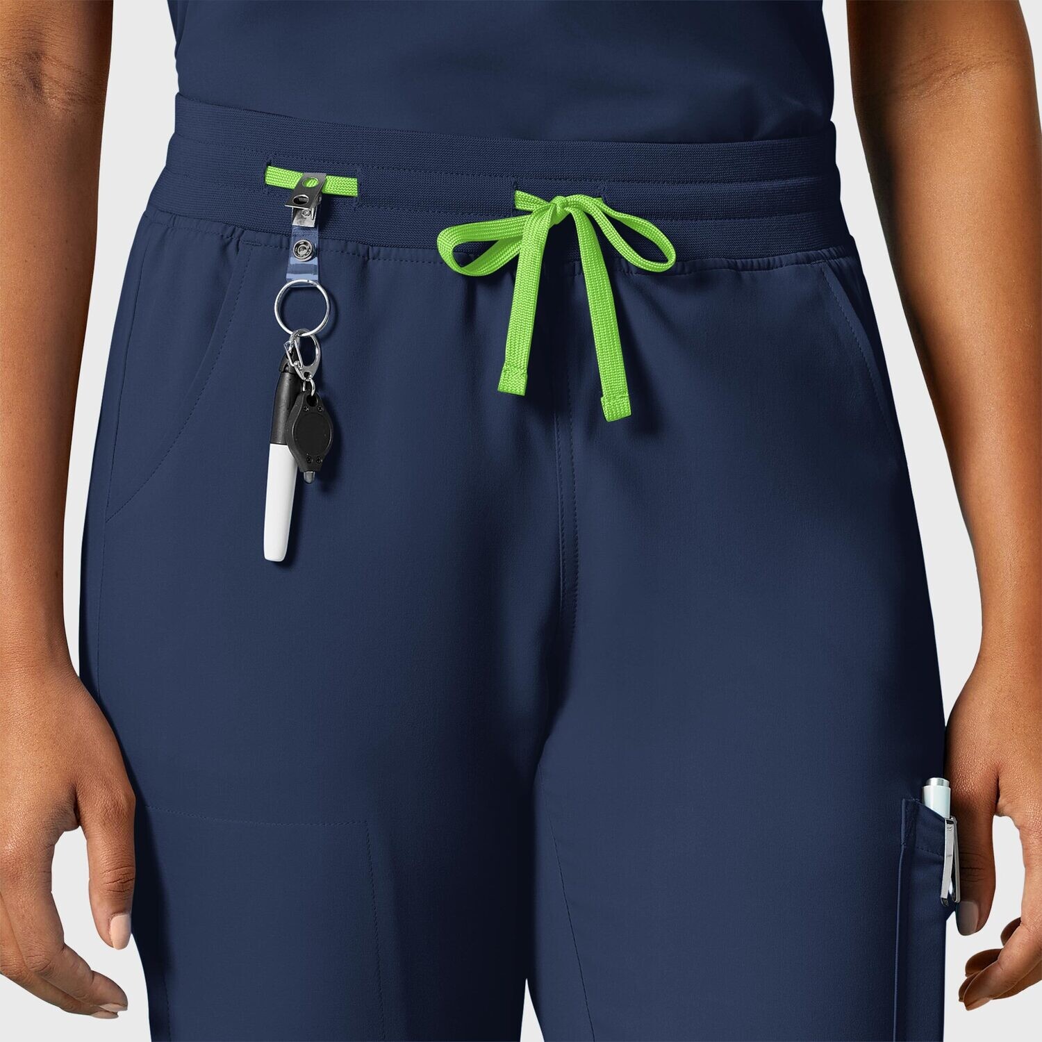 Pantalone donna 5322 convertible navy blue