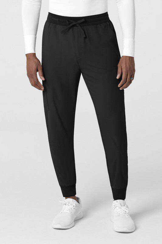 Pantalone uomo 5622 cargo jogger black NOVITA&#39; 2024